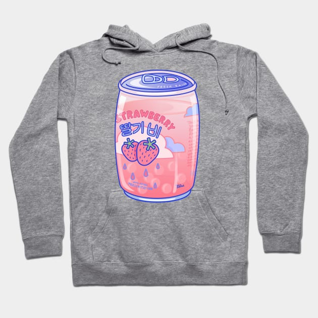 Strawberry Rain Hoodie by LauraOConnor